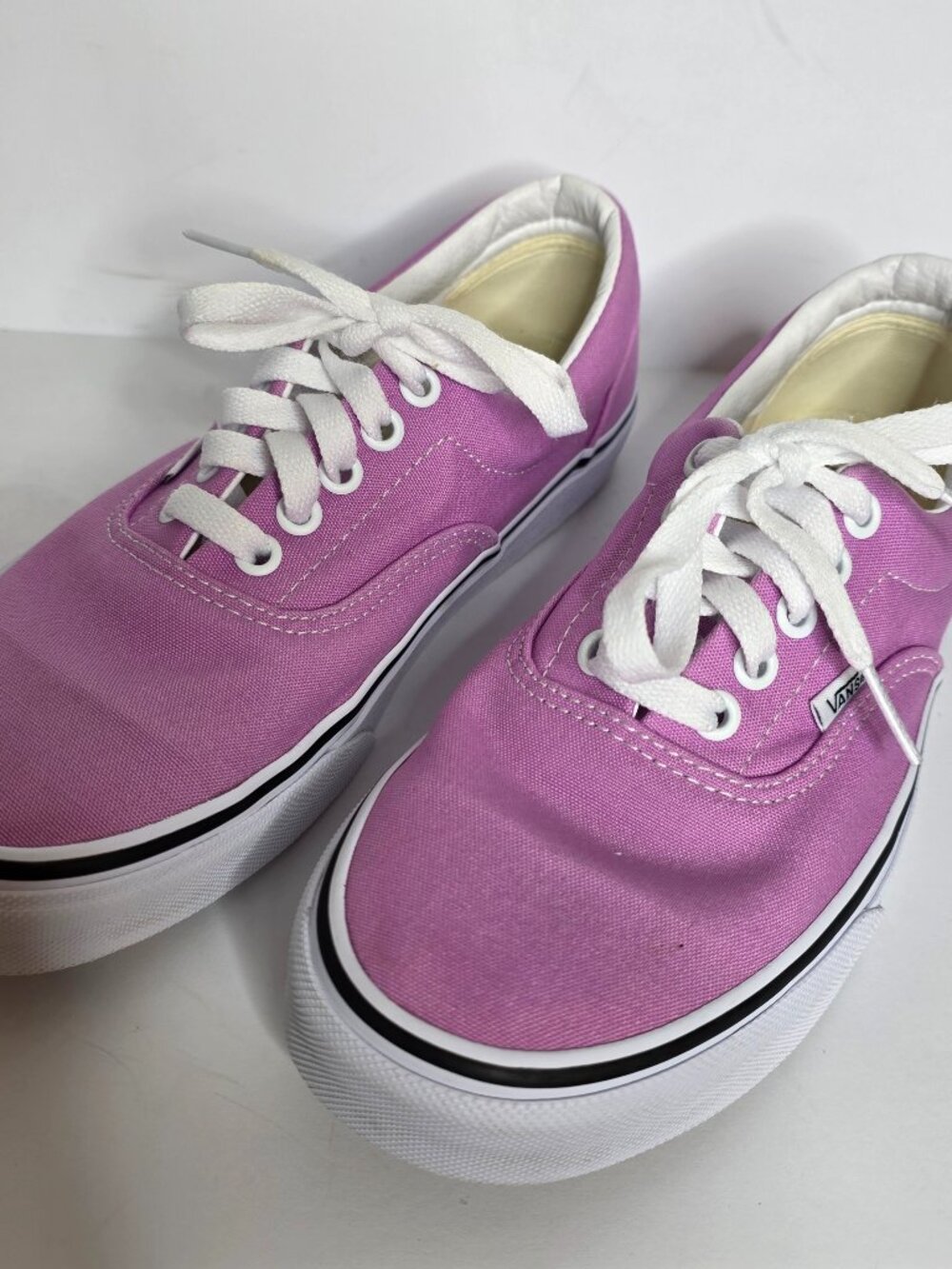 Vans Era Classic Canvas Low-Top Sneakers, Orchid / Lilac Pink, Womens 8.5Men's 7